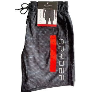 Spyder Men's Swim Short Surf, Sand, Sun‎ Black Size Medium New with Tags!